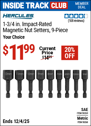 Harbor Freight Coupons, HF Coupons, 20% off - 58269