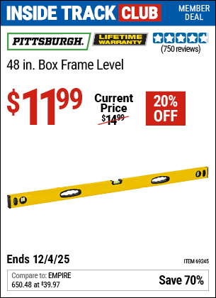 Harbor Freight Coupons, HF Coupons, 20% off - 48