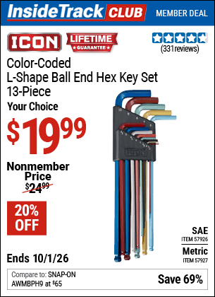 Harbor Freight Coupons, HF Coupons, 20% off - 57926
