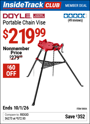 Harbor Freight Coupons, HF Coupons, 20% off - 58836