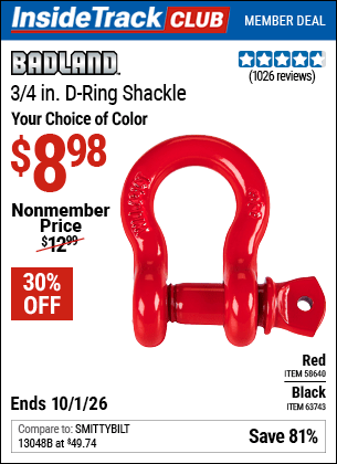 Harbor Freight Coupons, HF Coupons, 20% off - 3/4