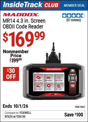 Harbor Freight Coupons, HF Coupons, 20% off - 70837