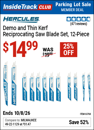 Harbor Freight Coupons, HF Coupons, 20% off - Hercules 6