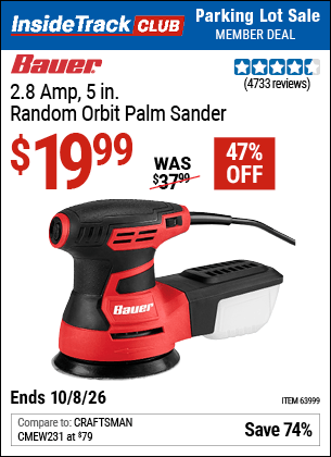 Harbor Freight Coupons, HF Coupons, 20% off - Bauer 2.8 Amp 5