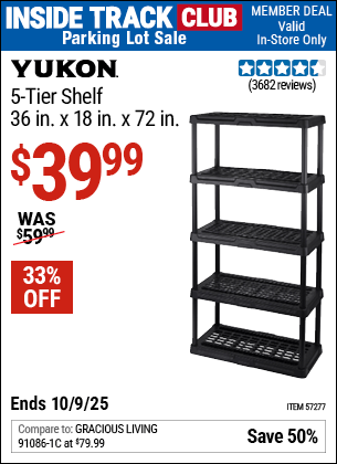 Harbor Freight Coupons, HF Coupons, 20% off - 5 Tier Storage Rack