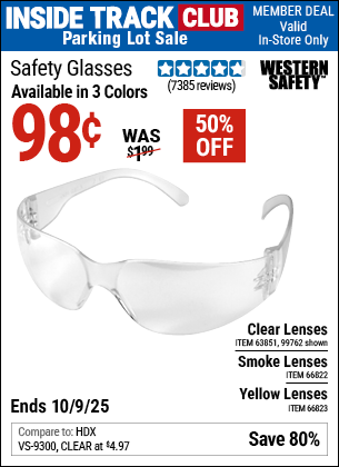 Harbor Freight Coupons, HF Coupons, 20% off - Safety Glasses