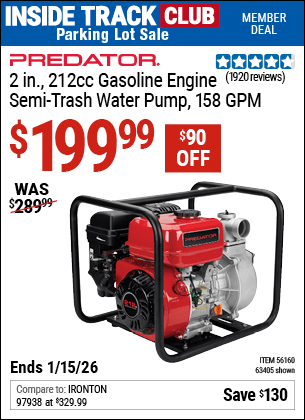 Harbor Freight Coupons, HF Coupons, 20% off - Predator 2