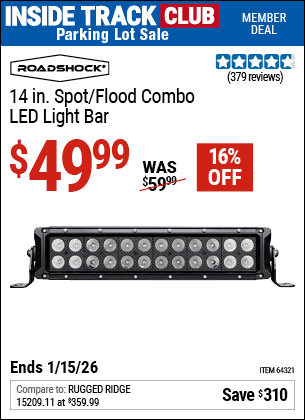 Harbor Freight Coupons, HF Coupons, 20% off - Roadshock 14
