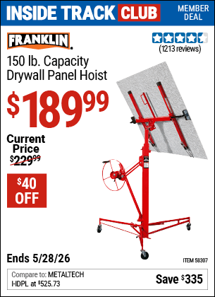 Harbor Freight Coupons, HF Coupons, 20% off - 58307