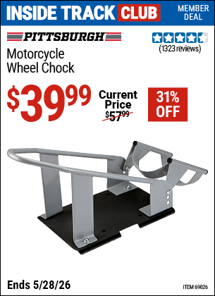 Harbor Freight Coupons, HF Coupons, 20% off - Motorcycle Wheel