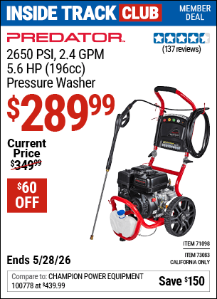 Harbor Freight Coupons, HF Coupons, 20% off - 71098