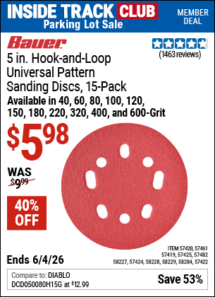 Harbor Freight Coupons, HF Coupons, 20% off - 57419
