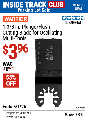 Harbor Freight Coupons, HF Coupons, 20% off - 1-3/8