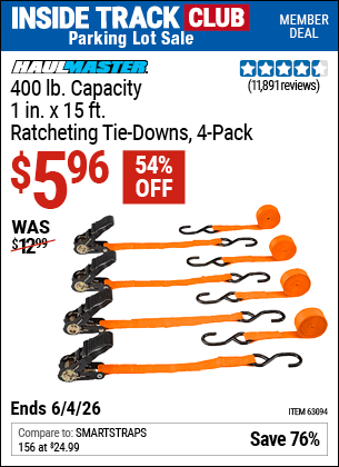 Harbor Freight Coupons, HF Coupons, 20% off - 4 Piece, 1
