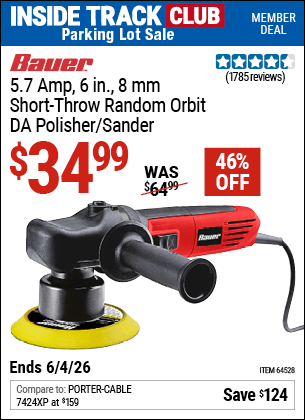 Harbor Freight Coupons, HF Coupons, 20% off - Bauer 6