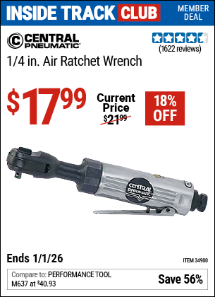 Harbor Freight Coupons, HF Coupons, 20% off - 1/4