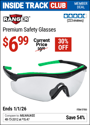 Harbor Freight Coupons, HF Coupons, 20% off - All-Day Wear Safety Glasses