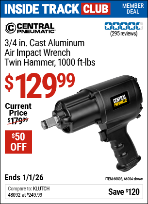 Harbor Freight Coupons, HF Coupons, 20% off - 3/4