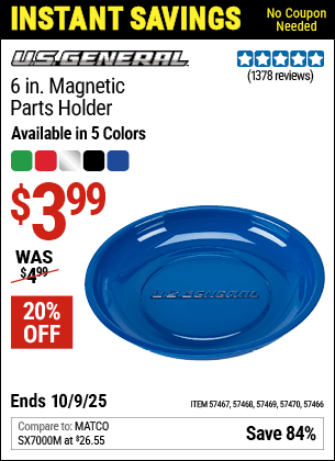 Harbor Freight Coupons, HF Coupons, 20% off - 57466