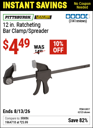 Harbor Freight Coupons, HF Coupons, 20% off - 12