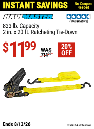 Harbor Freight Coupons, HF Coupons, 20% off - 2