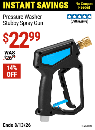 Harbor Freight Coupons, HF Coupons, 20% off - 70599