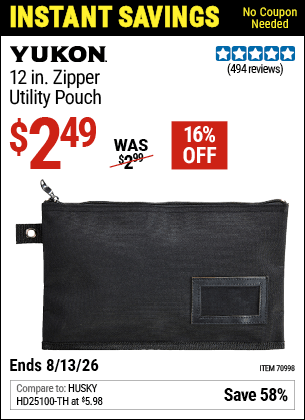Harbor Freight Coupons, HF Coupons, 20% off - 70998