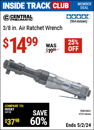 Harbor Freight Coupons, HF Coupons, 20% off - 3/8