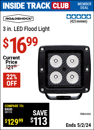 Harbor Freight Coupons, HF Coupons, 20% off - Roadshock 965 Lumens 3