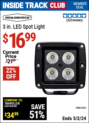 Harbor Freight Coupons, HF Coupons, 20% off - Roadshock 965 Lumens 3