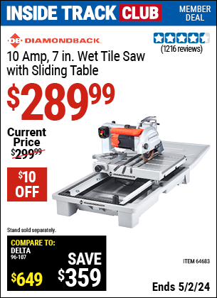 Harbor Freight Coupons, HF Coupons, 20% off - 1.5 Hp, 7