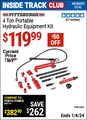 Harbor Freight Coupons, HF Coupons, 20% off - 58204