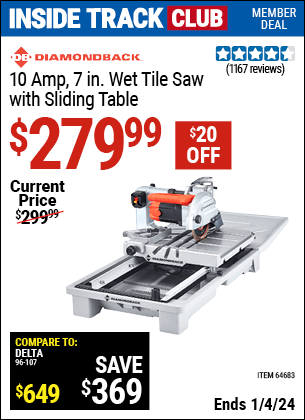 Harbor Freight Coupons, HF Coupons, 20% off - 1.5 Hp, 7