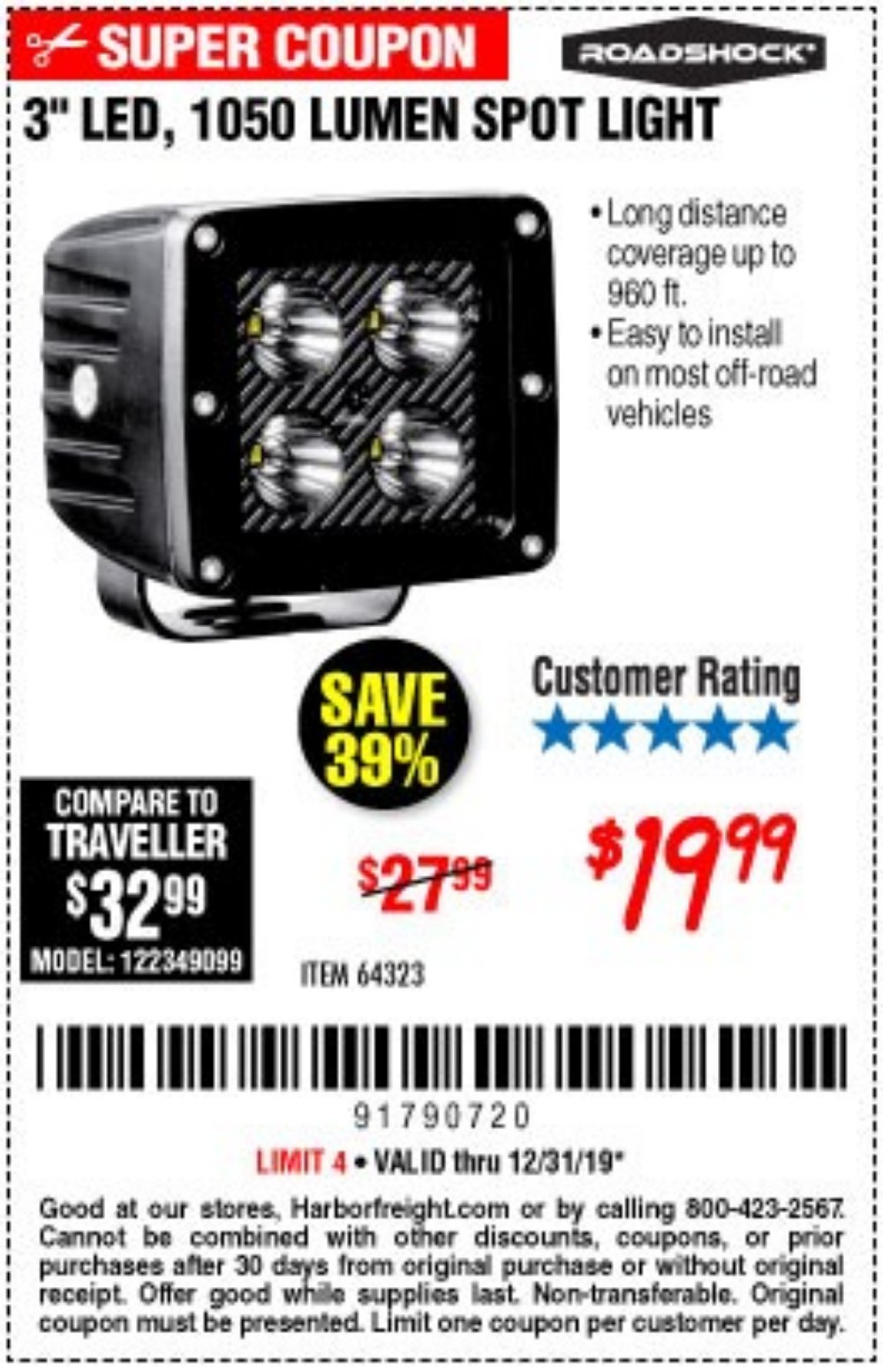 Harbor Freight roadshock LED aux lighting Page 2 Adventure Rider